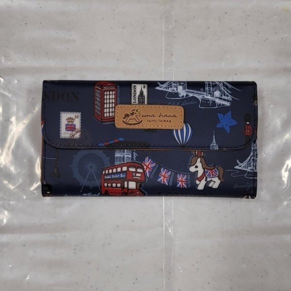 Waterproof London Multifunctional Trifold Wallet - Picture 9 of 14